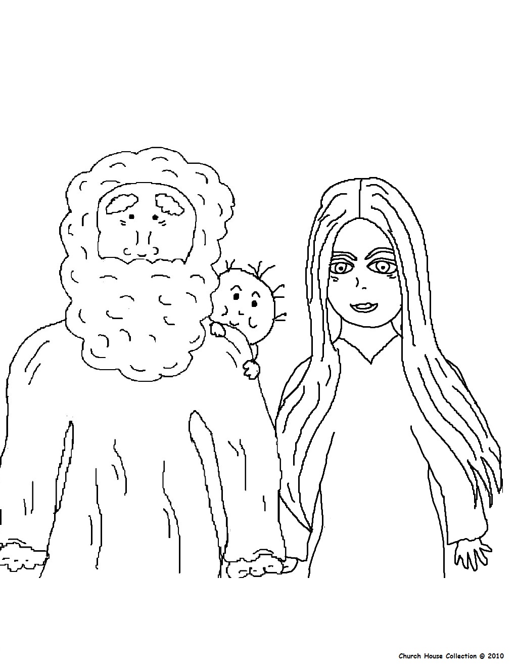 Abraham Coloring Pages